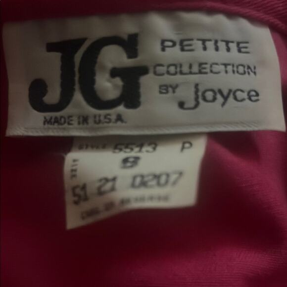 Vtg Pink Denim Western Floral Embroidered Top Midi Skirt Coord Set 8P Girlhood - Picture 7 of 7